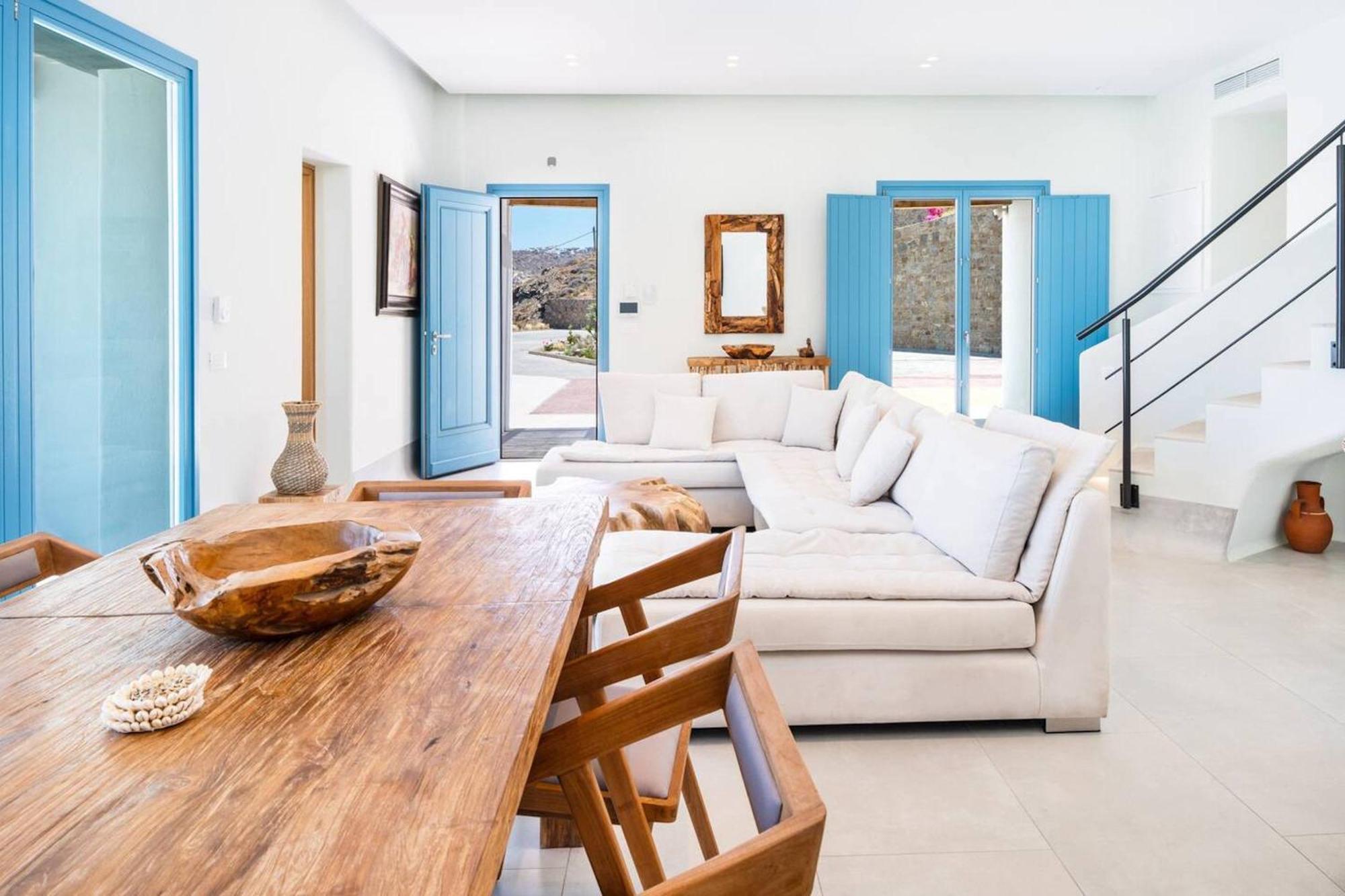 Villa Myko Three - Mg Villa Mykonos Ornos  Luaran gambar