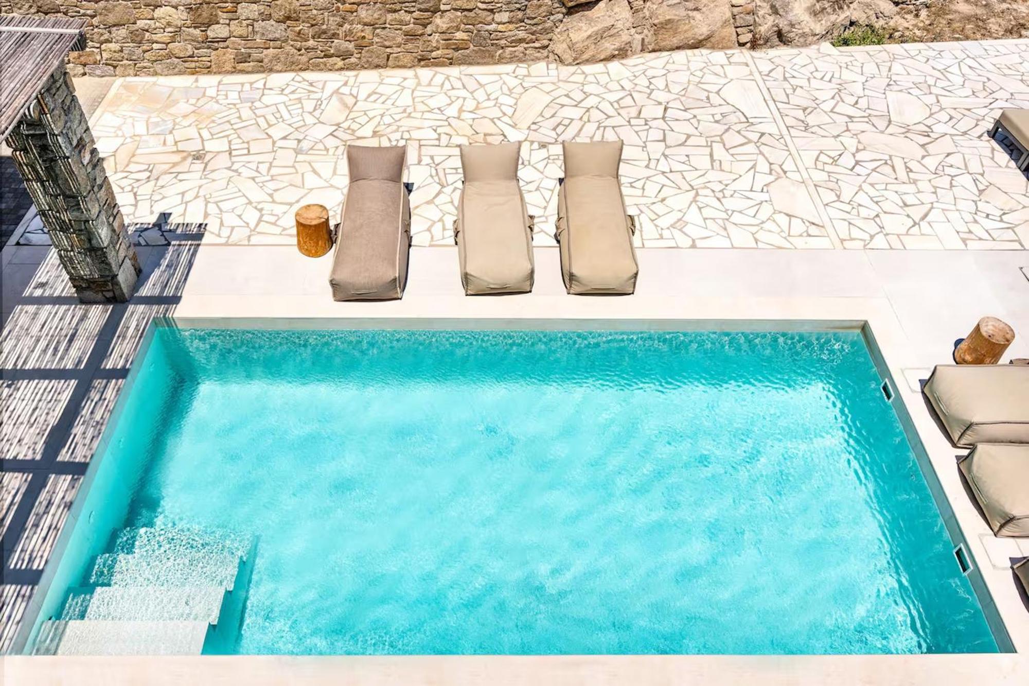 Villa Myko Three - Mg Villa Mykonos Ornos  Luaran gambar