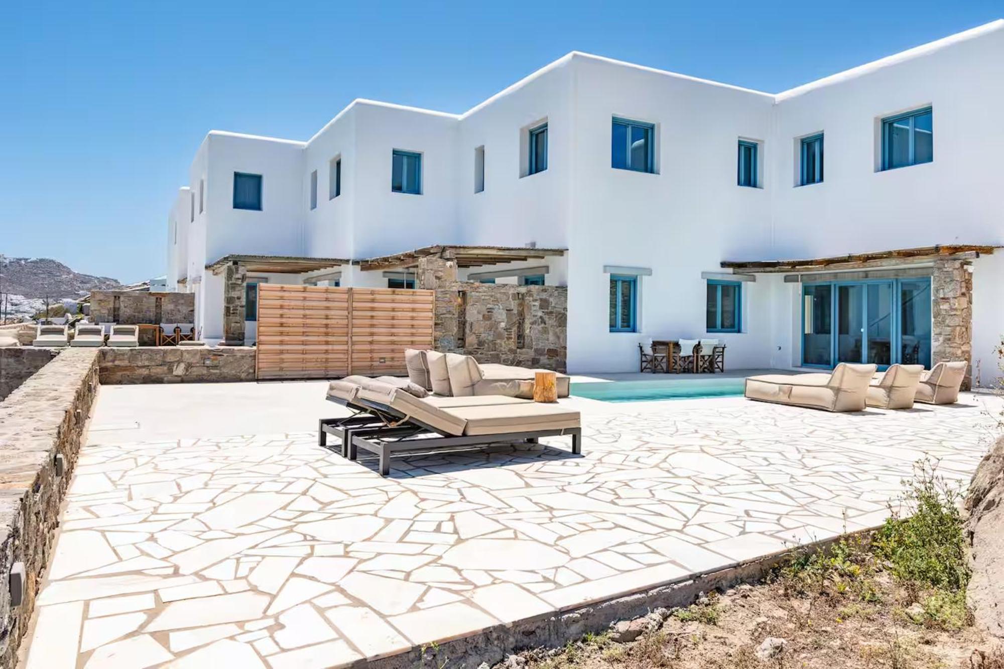 Villa Myko Three - Mg Villa Mykonos Ornos  Luaran gambar